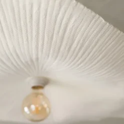 Abat jour en papier mâché