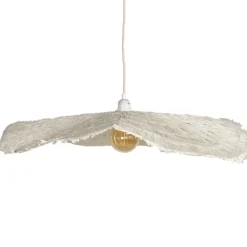 Abat-jour en papier mâché pour suspension