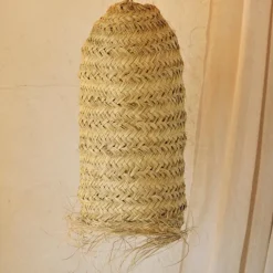 Abat-jour tube fibre de palmier