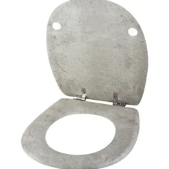 Abattant déclipsable au style béton armé