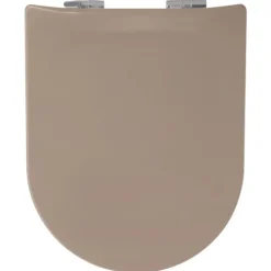 Abattant uni wood slim double avec descente assistée