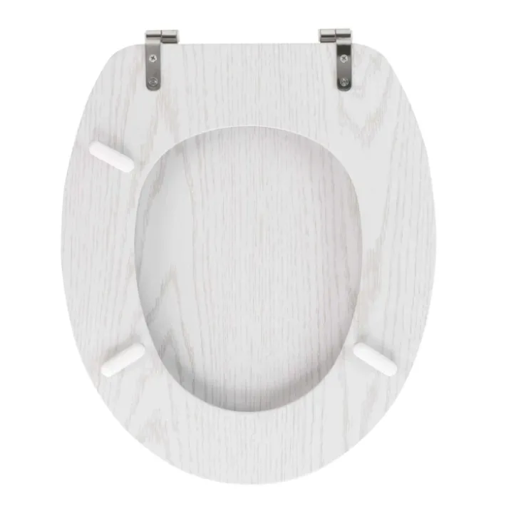 Abattant wc à effet bois