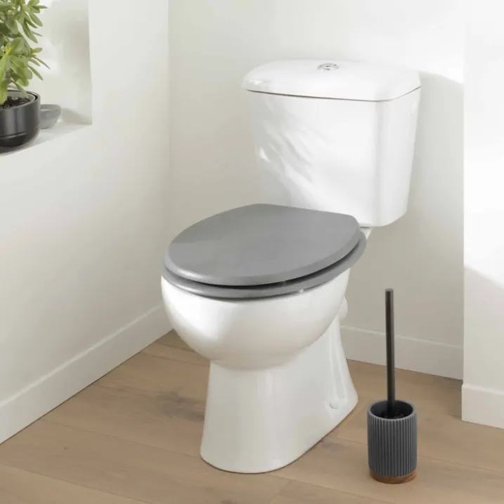 Abattant wc effet béton