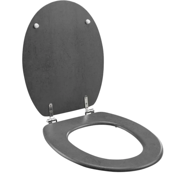 Abattant wc effet béton
