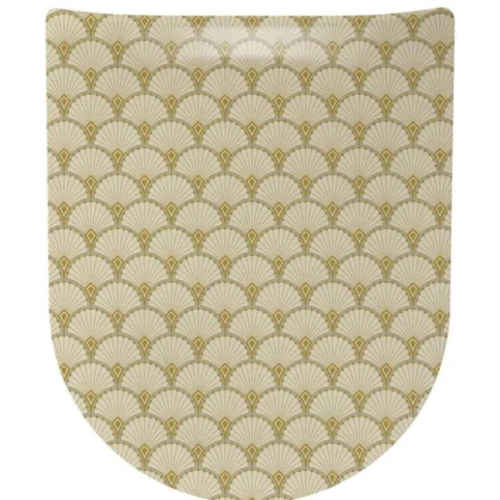 Abattant wood slim avec descente assistée art deco