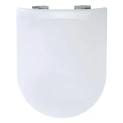 Abattant wood slim déclipsable uni