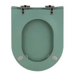 Abattant wood slim déclipsable uni