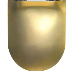 Abattant wood slim déclipsable effet métal précieux