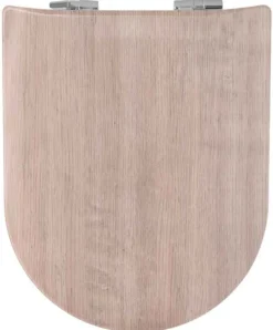 Abattant wood slim déclipsable esprit bois organique