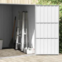 Abri de jardin en acier galvanisé avec double porte