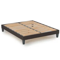 AMBOISE - Matelas mémoire de forme + sommier bois - ferme