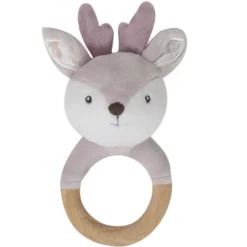 Anneau de dentition à tête de biche