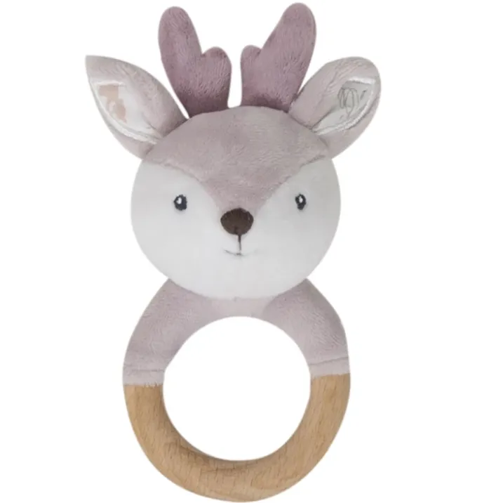 Anneau de dentition à tête de biche
