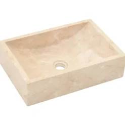 Armoire de salle de bain et lavabos en marbre
