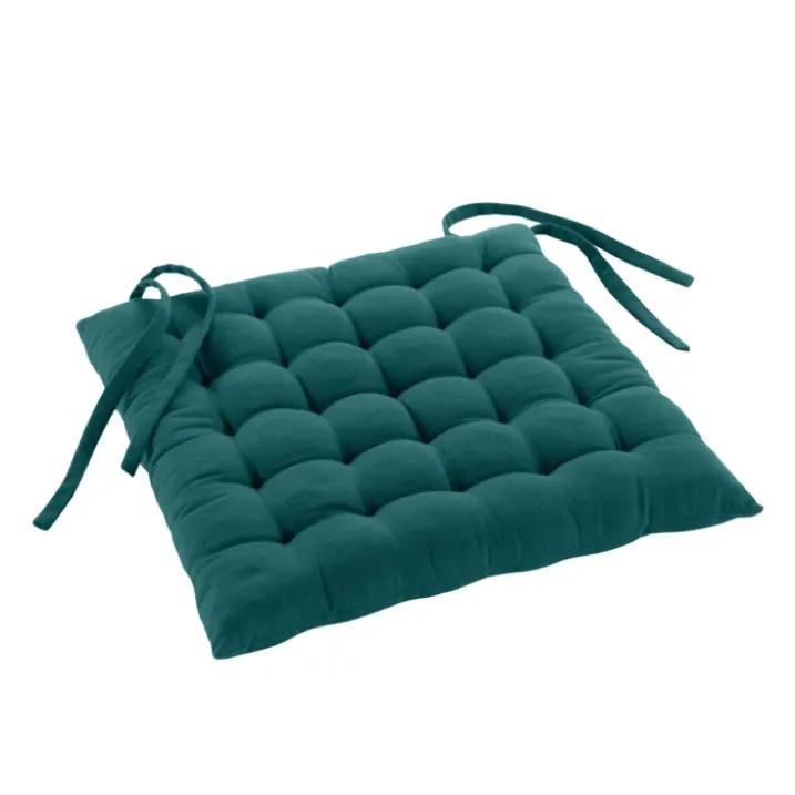 Assise matelassée en coton et polyester recyclé