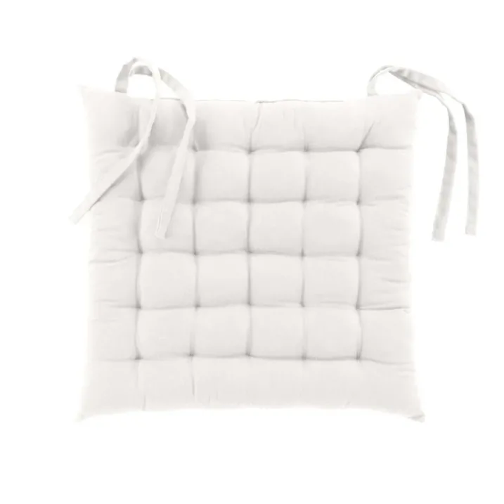 Assise matelassée en coton et polyester recyclé