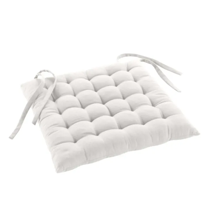 Assise matelassée en coton et polyester recyclé