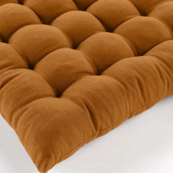 Assise matelassée en coton et polyester recyclé