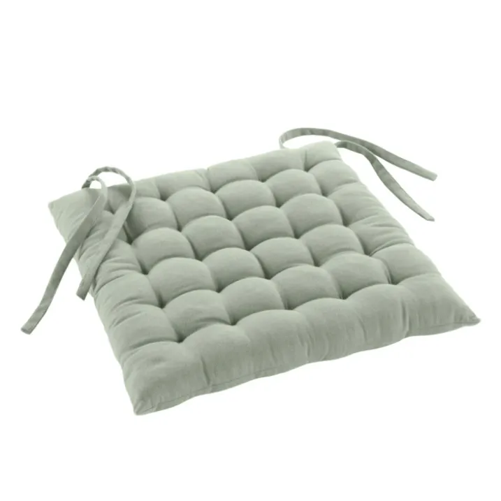 Assise matelassée en coton et polyester recyclé