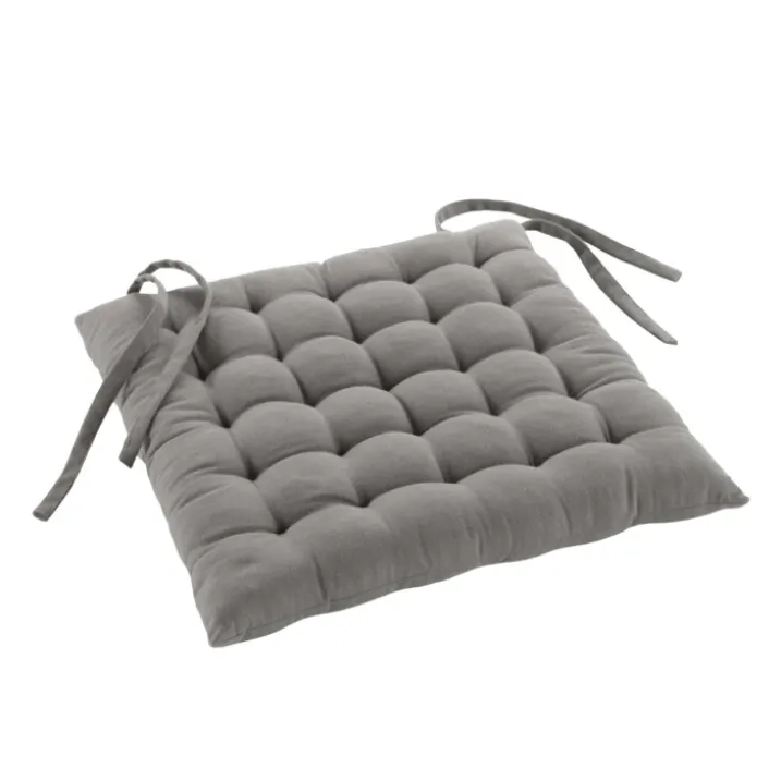 Assise matelassée en coton et polyester recyclé