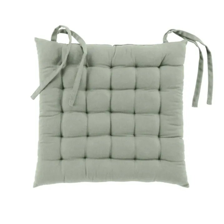 Assise matelassée en coton et polyester recyclé