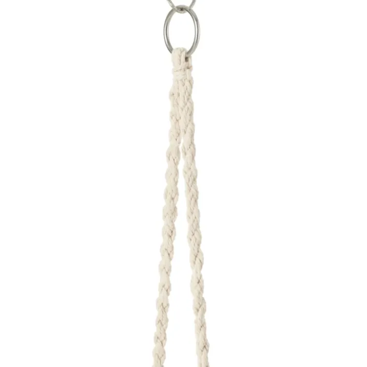 Balancelle suspendue en macramé bohème chic