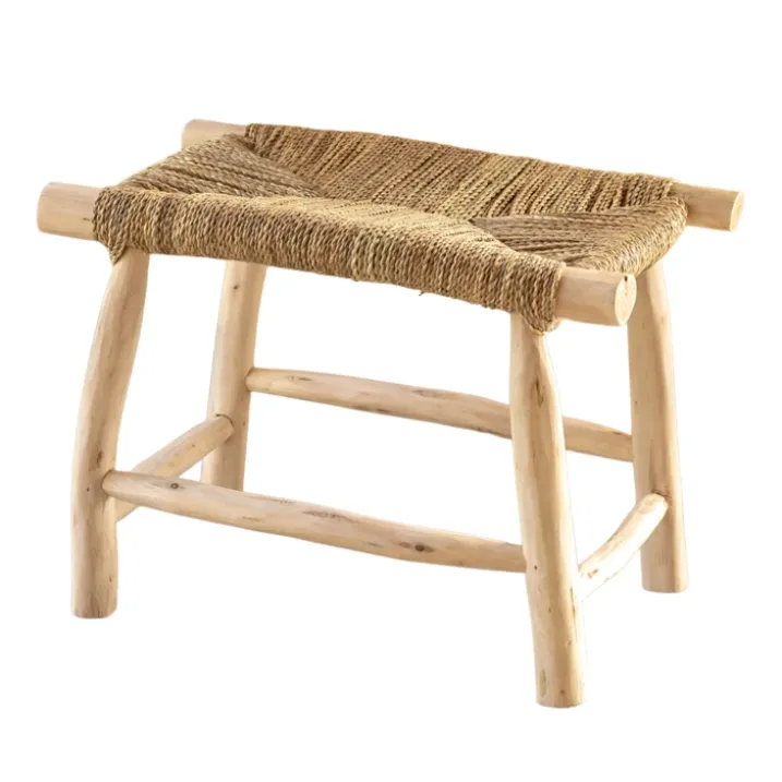 Banc bois naturel Japandi