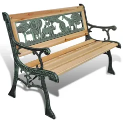 Banc de jardin pour enfants