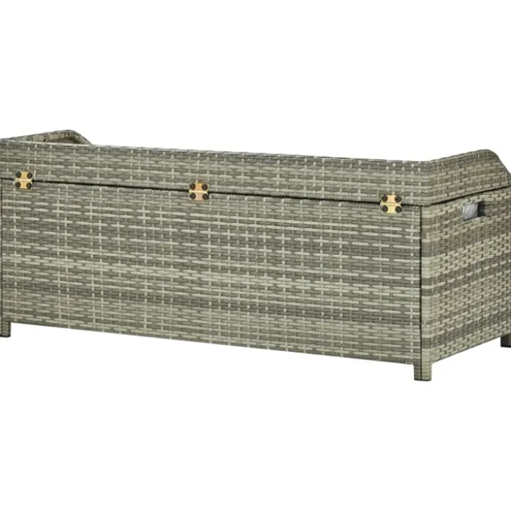 Banc de rangement de jardin