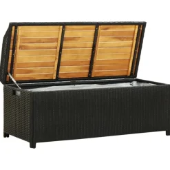 Banc de rangement de jardin