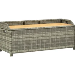 Banc de rangement de jardin