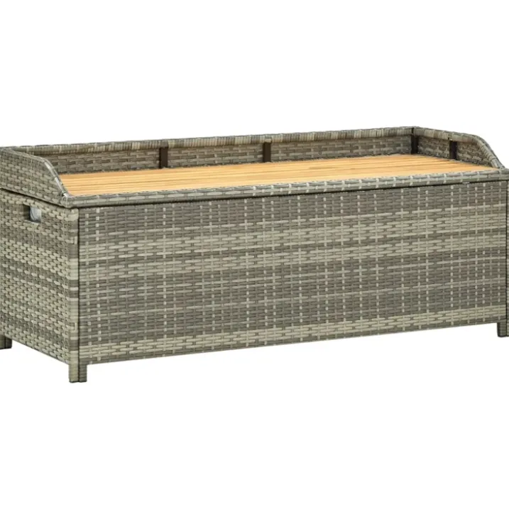 Banc de rangement de jardin