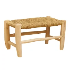 Banc Marocain Doum tressage central
