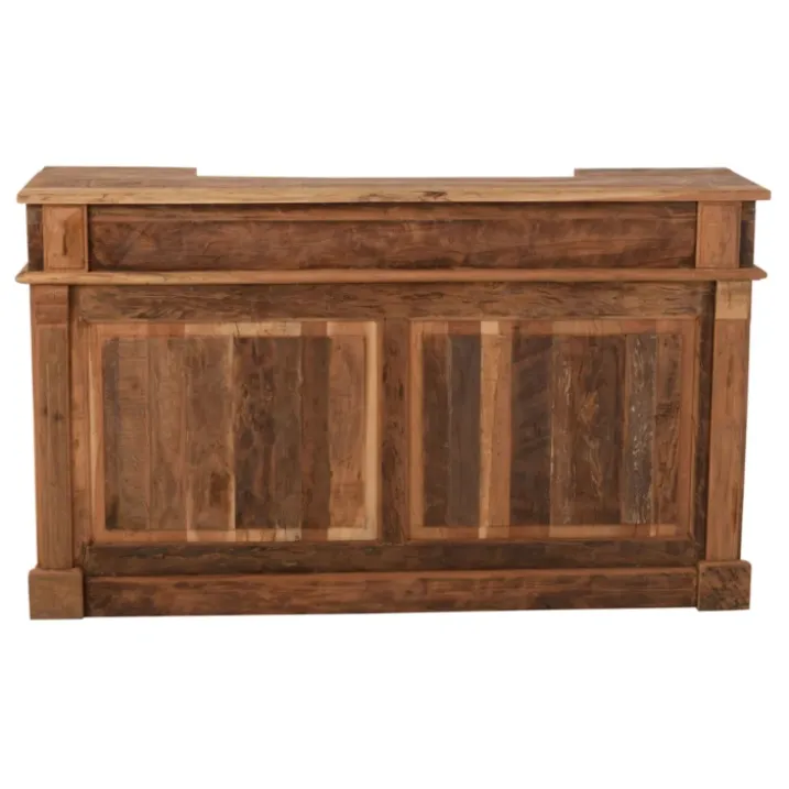 Bar en bois rangements multiples