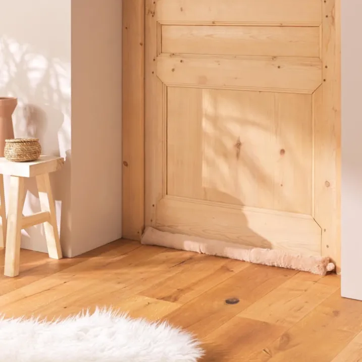Bas de porte en imitation fourrure