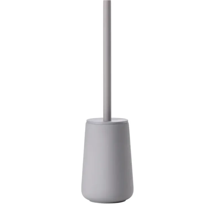Brosse pour toilette en grès et acier