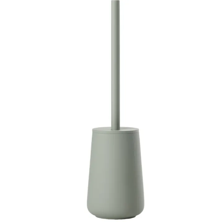Brosse pour toilette en grès et acier