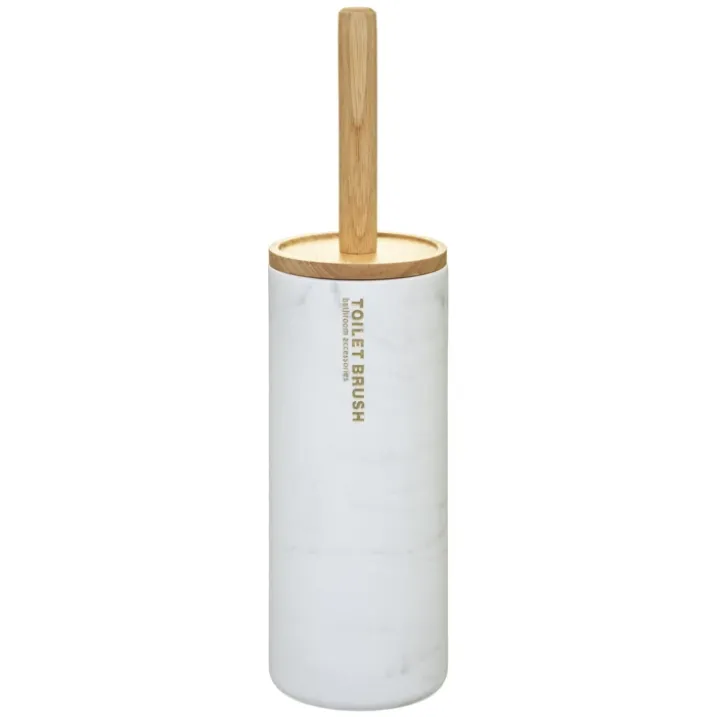 Brosse wc effet marbre