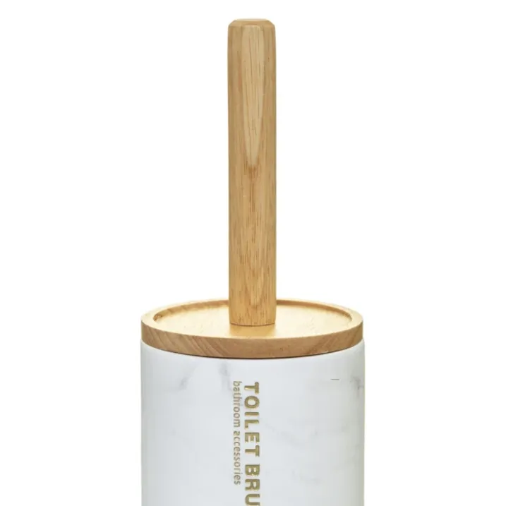 Brosse wc effet marbre