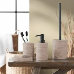 Brosse WC effet strié