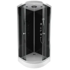 Cabine de douche arrondie