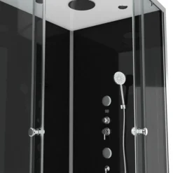 Cabine de douche arrondie