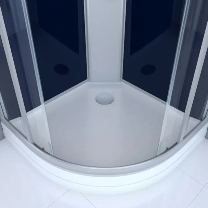Cabine de douche avec système d'hydromassage
