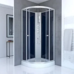 Cabine de douche avec système d'hydromassage
