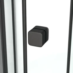 Cabine de douche carrée minimaliste style contemporain