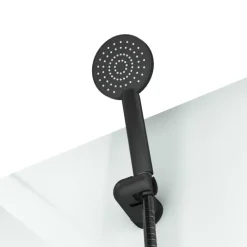 Cabine de douche carrée minimaliste style contemporain