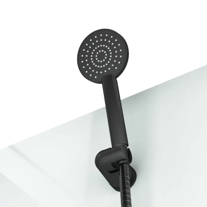 Cabine de douche carrée minimaliste style contemporain