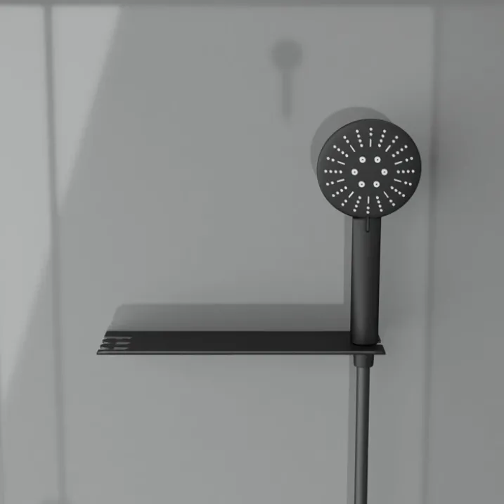 Cabine de douche 1/4 de cercle avec receveur