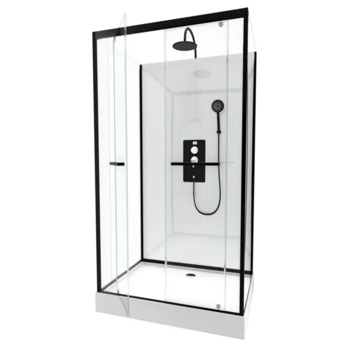 Cabine de douche style Indus