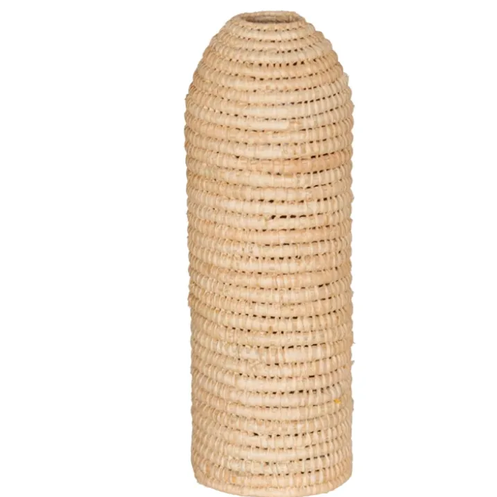 Cache bouteille en paille